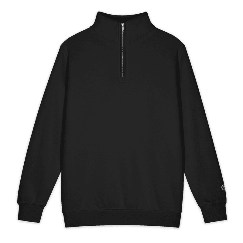 Santura Quarter Zip Sweatshirt / Black / S